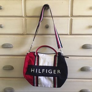 Tommy Hilfiger Mini Denim Duffle Bag